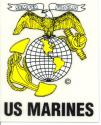 Marines USMC China EGA Emblem Decal