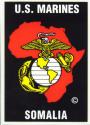 Marines Somolia U.S. Marines Decal