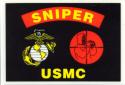 Marines Sniper U.S. Marines Decal