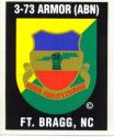 Army 3/73rd Armor Airborne Decal 