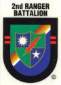  Ranger 2nd  Battalion Flash Decal 