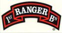  Ranger 1st Battalion Tab Decal
