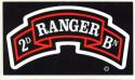  Ranger 2nd Battalion Tab Decal