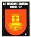 Army 82nd Airborne Division Artillery Decal 