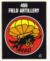 Army 460th Parachute Artillery Airborne Decal