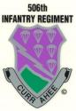 Army 506th Parachute Infantry (Currahee) Airborne Decal