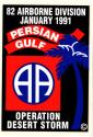82nd Airborne Persian Gulf  Decal