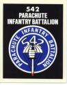 Army 542nd Parachute Infantry Airborne Decal