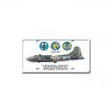 B-17 Flying Fortress License Plate