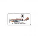 G-2 Trop Gustav License Plate