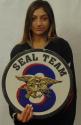 SEAL TEAM EIGHT all metal Sign  16" Round