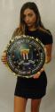 Federal Bureau of Investigation FBI  All Metal Sign 15" Round 