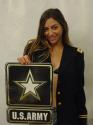 U.S. Army Logo Star All Metal Sign 13 x 16" 