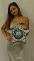 Chicago Police Department (Sergeant) Badge all Metal Sign with your Badge Number