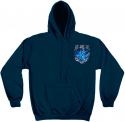 EMS, EMT, On Call For Life, blue hooded sweat-shirt FRONT