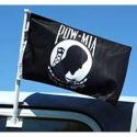 POW MIA Heavy Duty Double Sided Car Flag