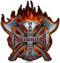 HARD CORE FIREFIGHTER DECAL