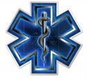 SILVER SNAKE EMT ON CALL DECAL