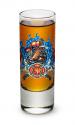 FIRE DOG FIRST IN LAST OUT 2oz Shot glass FIRE DOG FIRST IN LAST OUT 2oz Shot glass