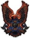 FIRE RESCUE EAGLE DECAL