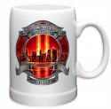 NEVER FORGET 911 STONEWARE MUG 