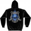 NEVER FORGET 911 LAW HOODED SWEATSHIRT
