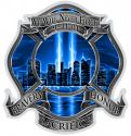 BLUE SKIES HIGH HONOR FIREFIGHTER 911 DECAL