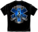  911 EMS BLUE SKIES WE WILL NEVER FORGET T-SHIRT