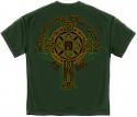 IRISH FIREFIGHTER GOLD CROSS T-SHIRT IRISH FIREFIGHTER GOLD CROSS T-SHIRT