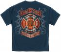 FIRE DEPT FADED PLANKS T-SHIRT