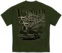 FIREFIGHTER VOLUNTEER AMERICAN CLASSIC T-SHIRT