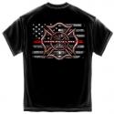 FIREFIGHTER THIN RED LINE T-SHIRT