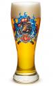 Firefighter Fire Rescue, First In, Last Out, 23oz pilsner glass