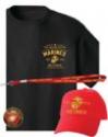 U.S. Marines Retired Front Left Chest Gift Pack.