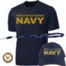 United States Navy Stripe Design Performance Gift Pack