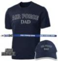 Air Force Dad Design on Blue Performance Gift Pack