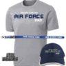 United States Air Force Dad Design on Grey Performance Gift Pack.