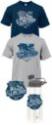 United States Air Force Shirt/Water Bottle Gift Pack.  Available shirt colors: B