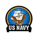 Navy Metal Sign 