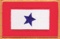 One Blue Star Patch