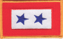 Two Blue Star Patch