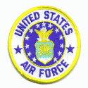 USAF Crest Round Patch