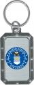 US Air Force Crest Metal Key Chain US Air Force Crest Metal Key Chain