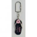 Navy Wife Flip Flop Key Chain