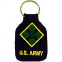 Army 4th Infantry Division Key Ring
