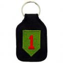 Army 1st Division Key Ring