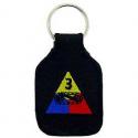 Army 3rd Armored Division Key Ring