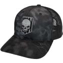 Kryptek Typhoon Embroidered Skull Trucker Hat