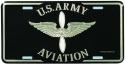 Army License Plate US Army Aviation 