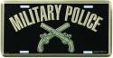  Army License Plate Military Police